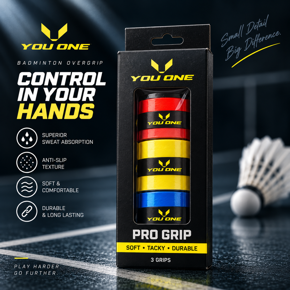 Pro Grip- Pack of 3
