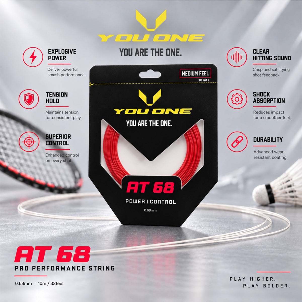 AT-68 Performance String – 0.68 mm