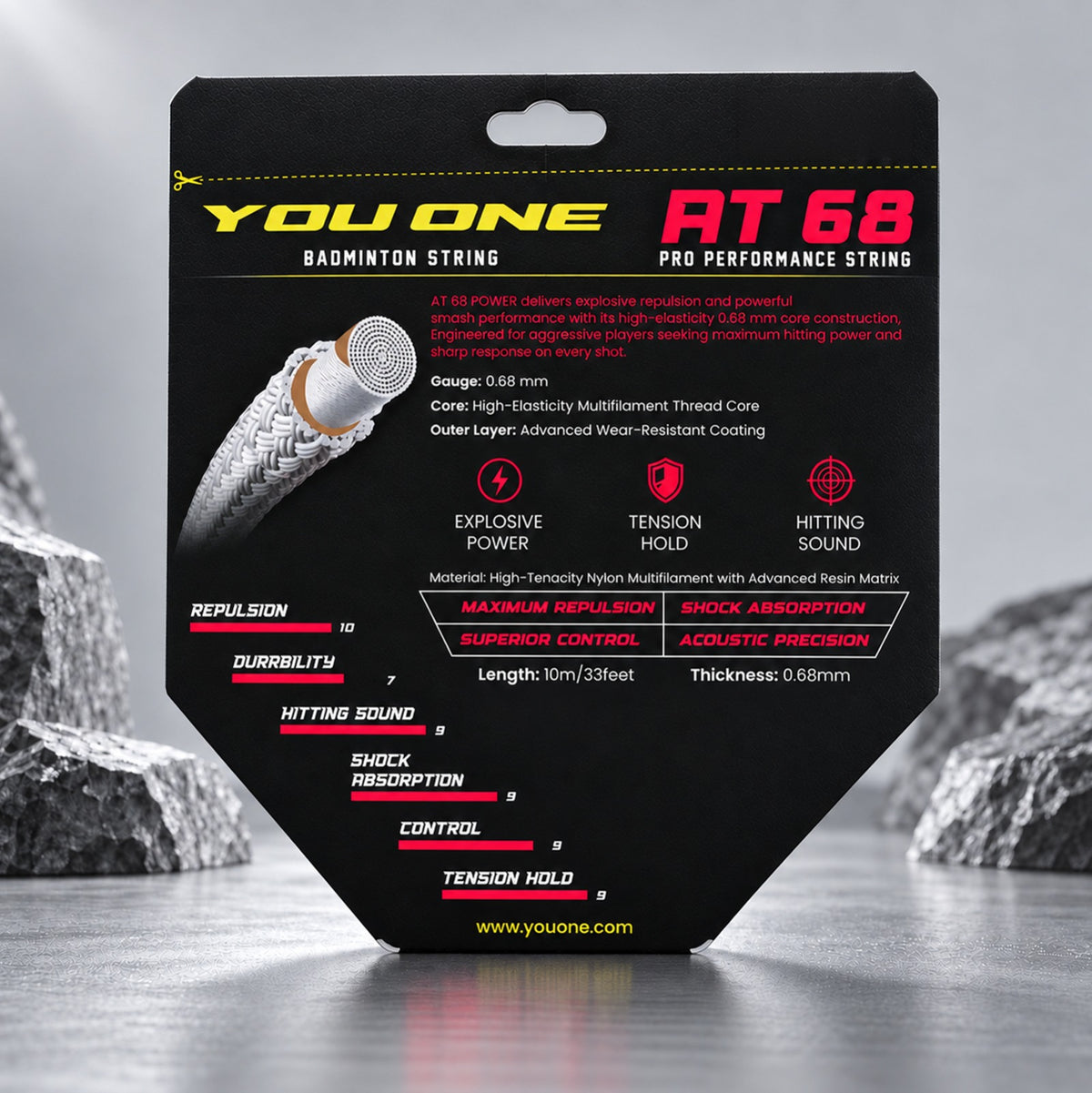 AT-68 Performance String – 0.68 mm