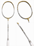 Snipe Tech 82 - Even Balance, Semi Flexible Shaft, 82±2g (4U), Unstrung, Max Tension 30lbs (Full Carbon Fibre Racket)